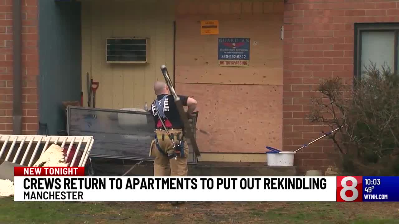 15 people displaced after apartment fire in Manchester UPDATE – WTNH.com