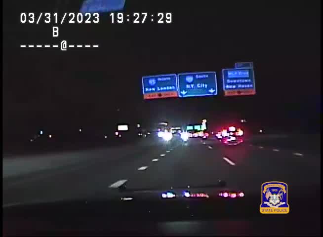 Wrong-way driver hits police cruiser, evades scene on I-91 in New Haven ...