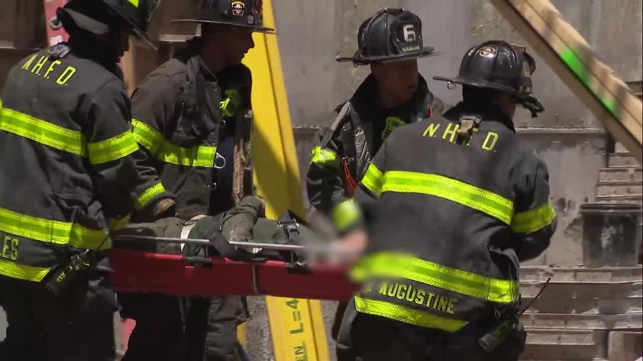 At least 6 injured in partial building collapse on Lafayette Street in ...