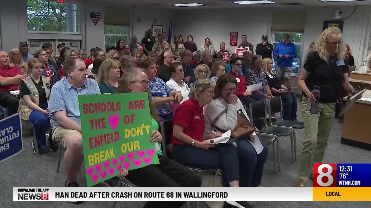 Enfield teachers rally for support amid budget crisis – WTNH.com