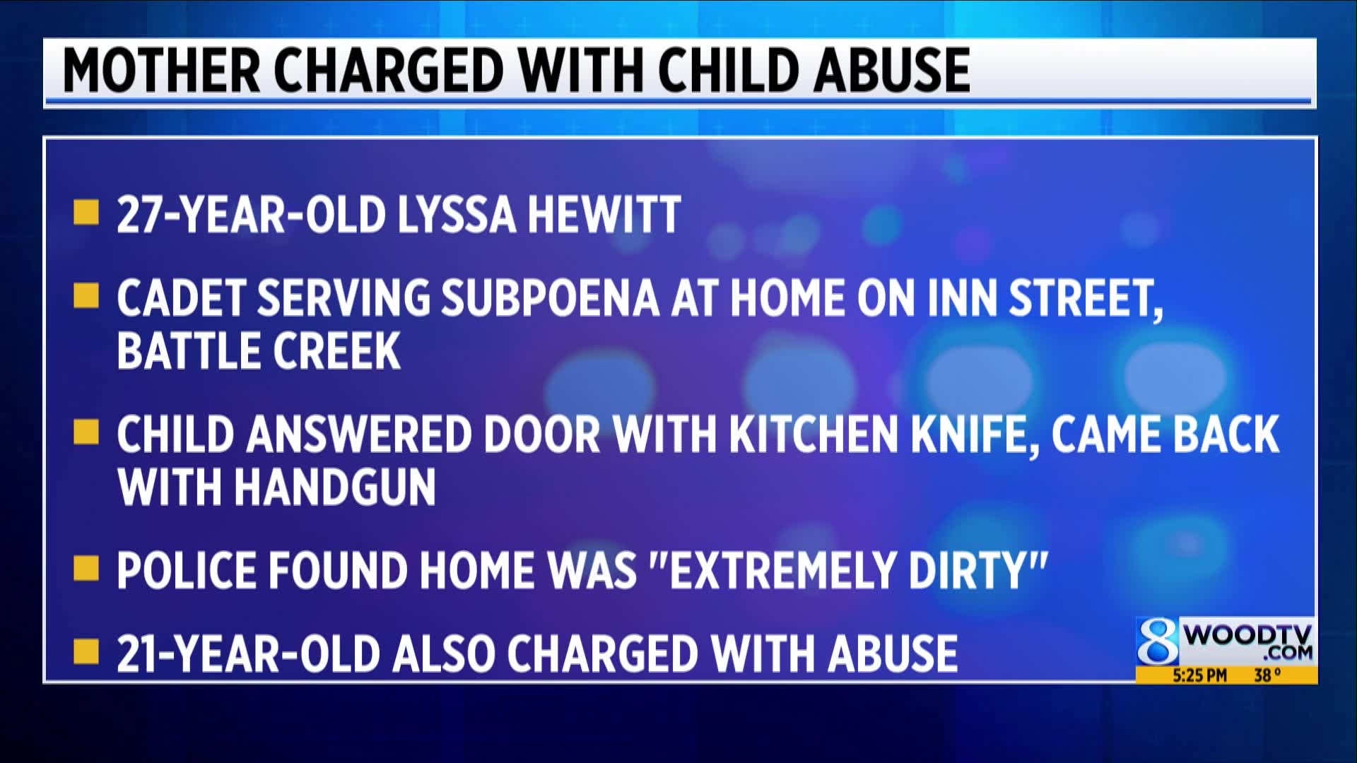 Mother charged after child comes to door with gun – WOODTV.com