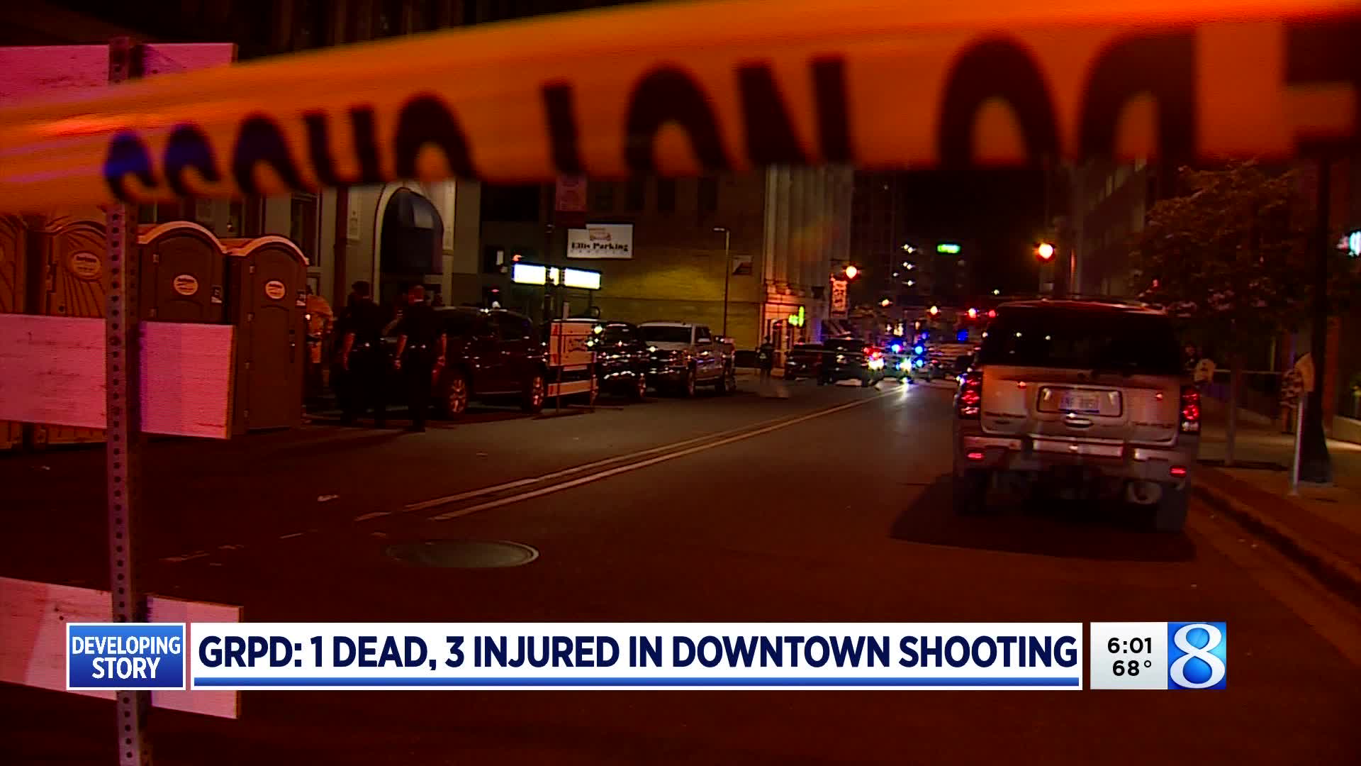1 dead, 3 injured in shooting in downtown Grand Rapids, police say ...