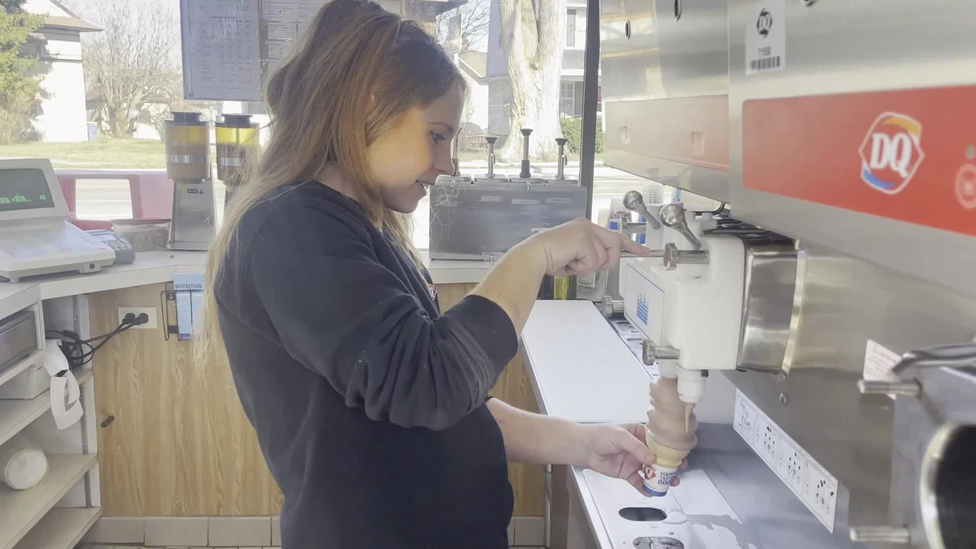 It’s never too early for ice cream Grand Rapids Dairy Queen opens