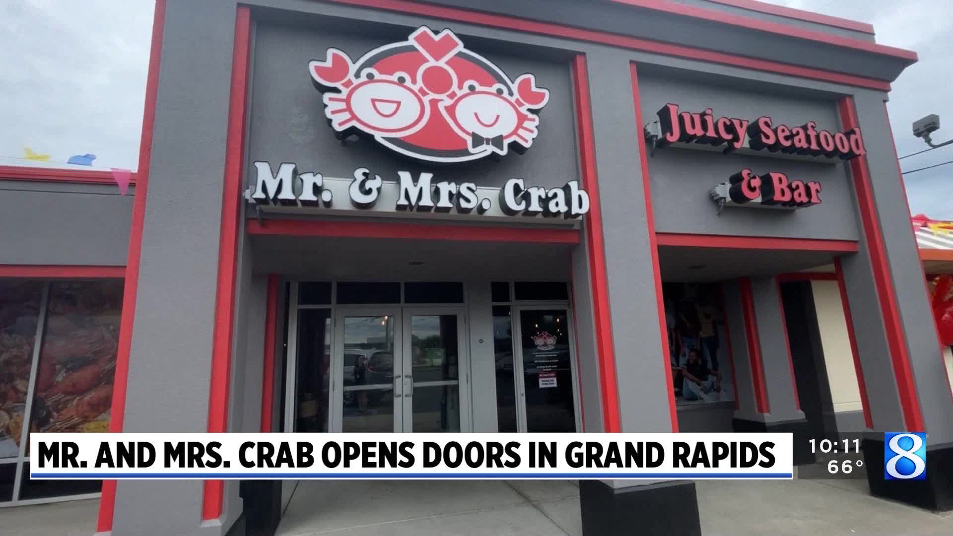 Mr. & Mrs. Crab opens Monday in Grand Rapids – WOODTV.com