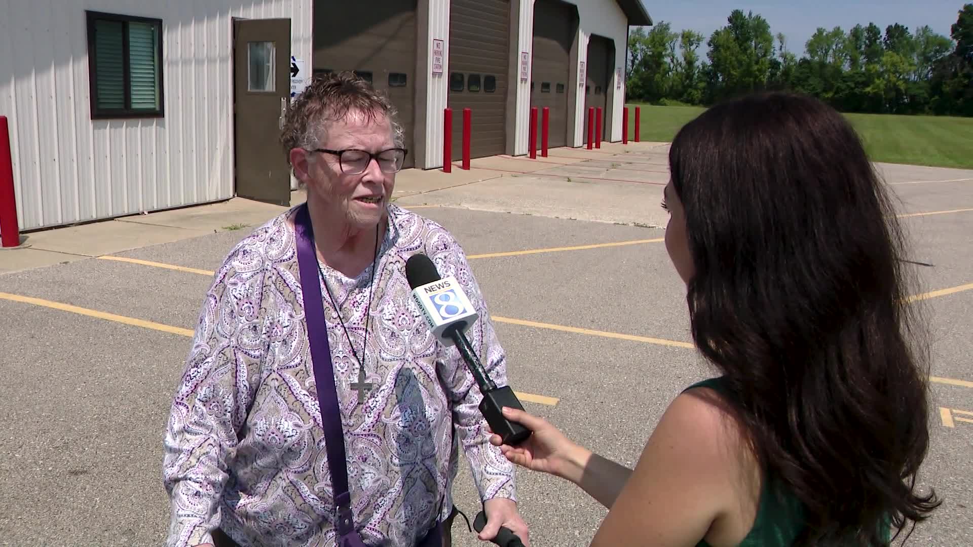 Inside a disaster recovery center in West Michigan