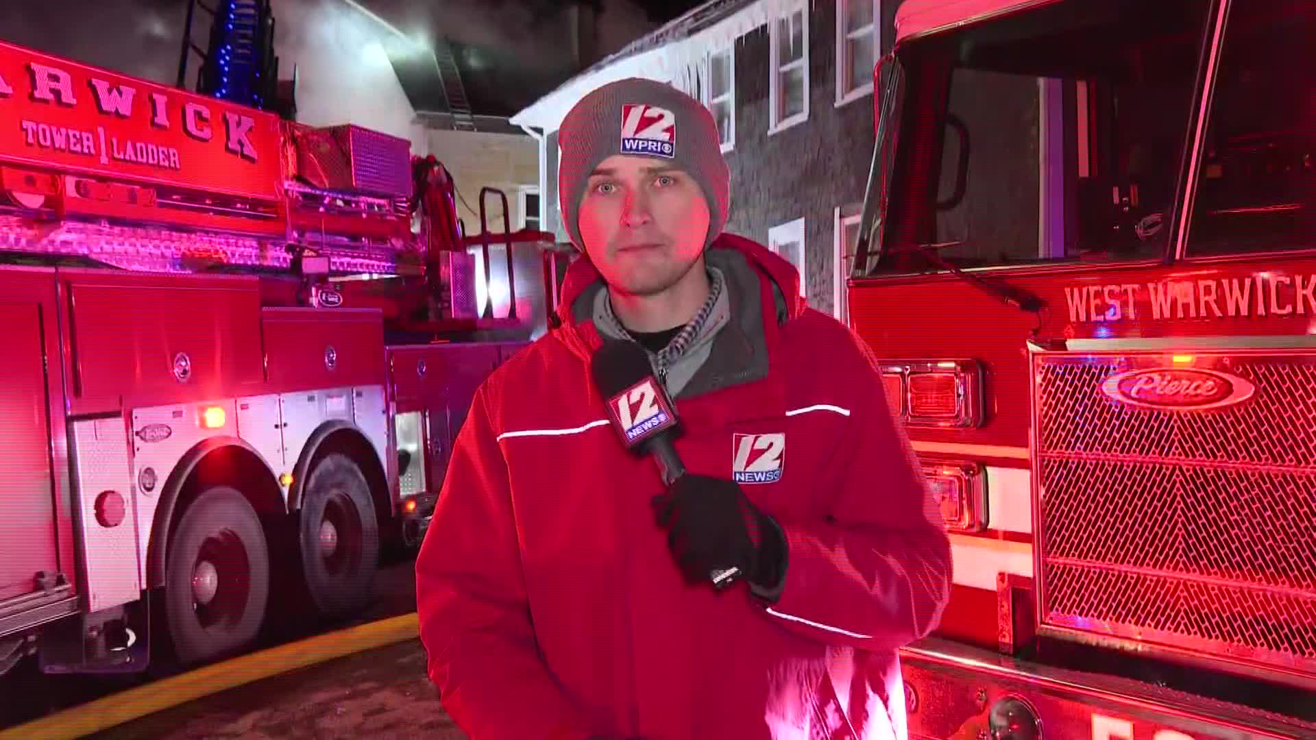 Video Now: Crews battling house fire in West Warwick – WPRI.com