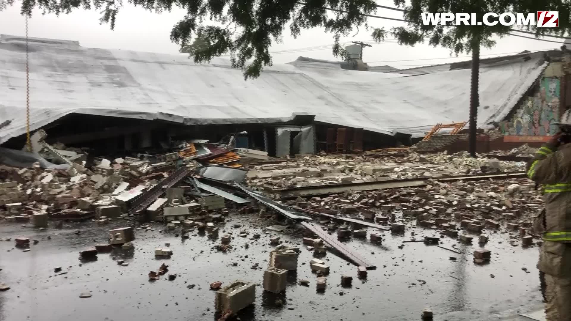 VIDEO NOW: Building collapses in Providence – WPRI.com