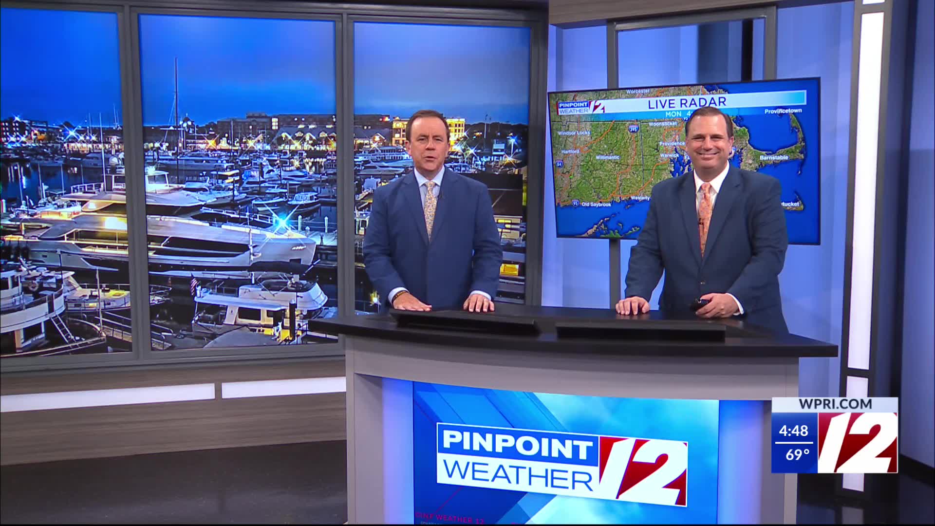 WPRI 12 Weather Forecast for 7/14/25: Isolated shower or t’storm today ...