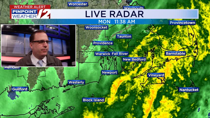 WPRI 12 Weather Now 3/17/25: Light rain to rain showers this afternoon ...