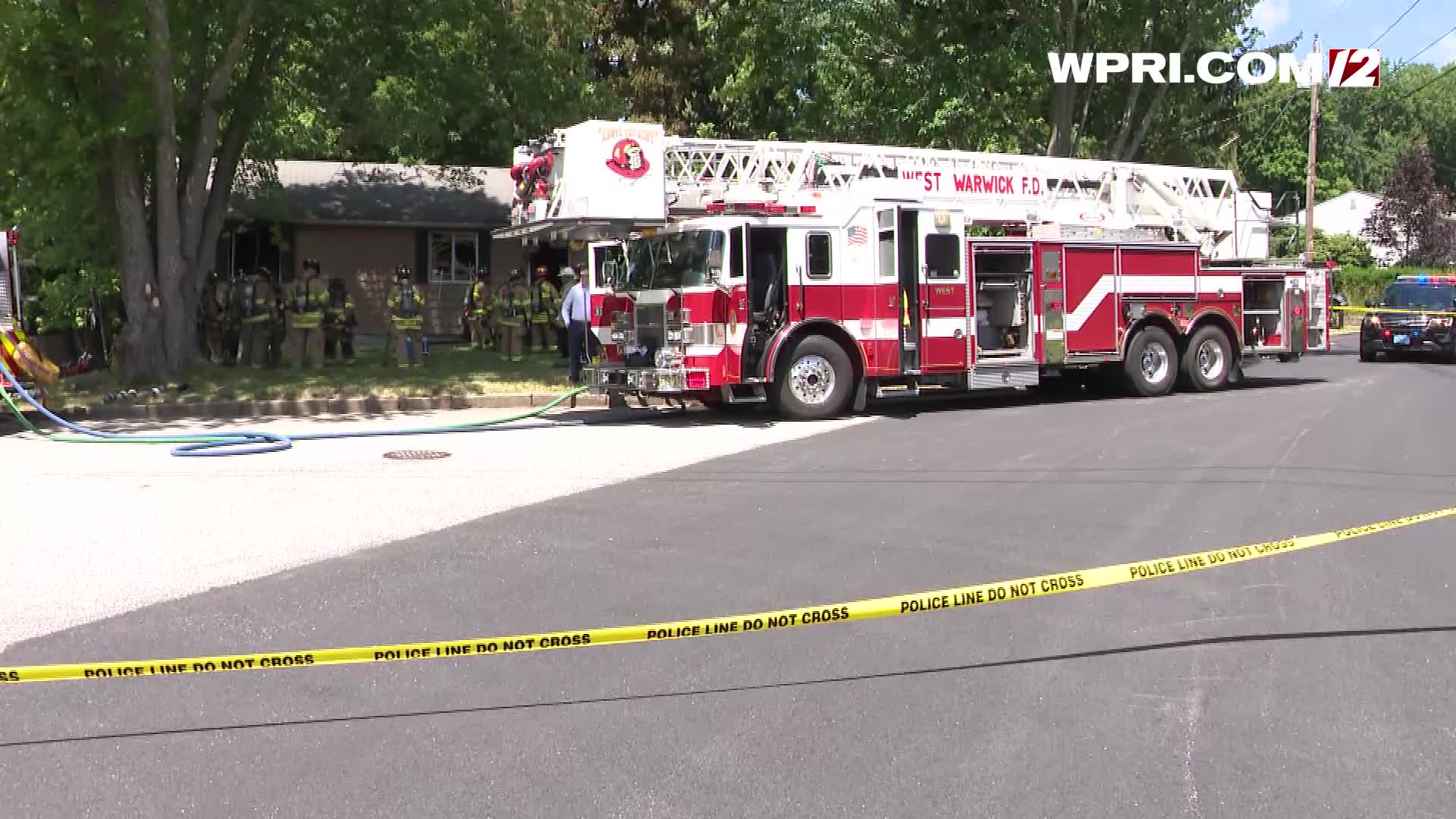 VIDEO NOW: Dog dies after fire at West Warwick home – WPRI.com