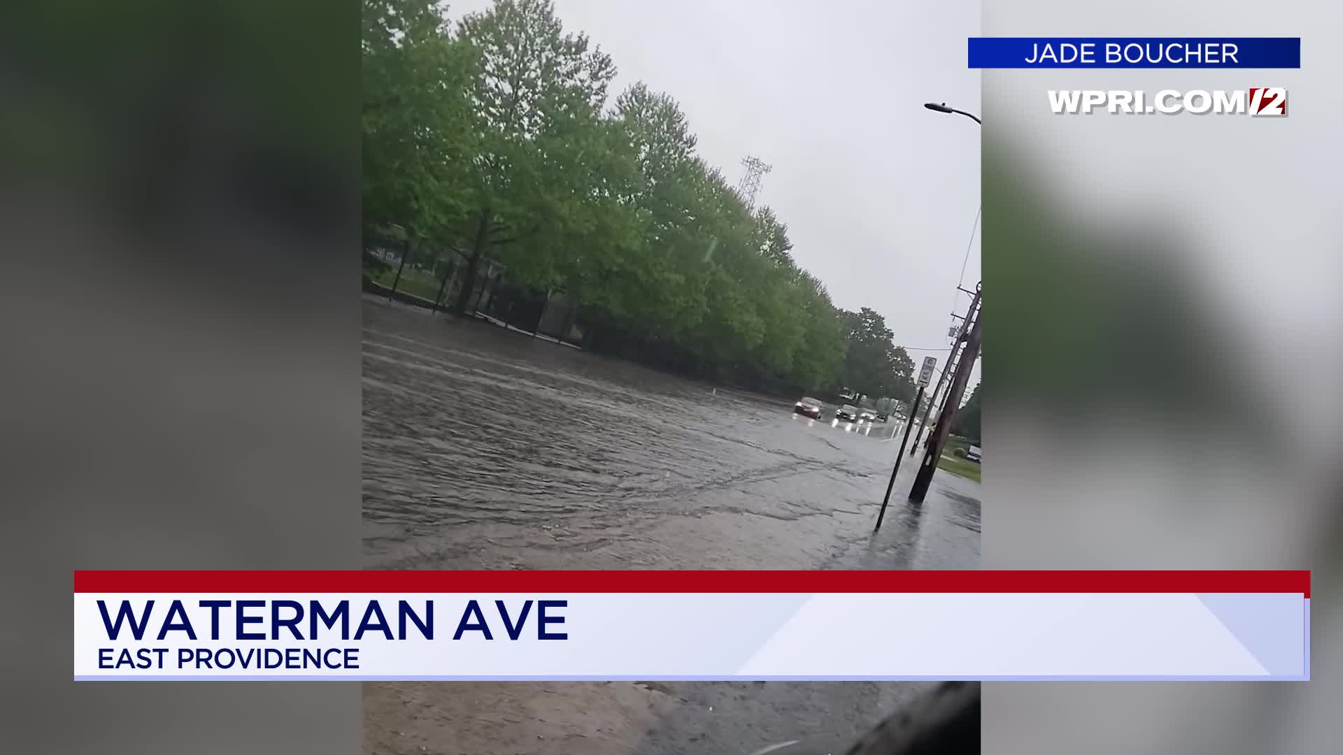 Video Now: Flooding on Waterman Avenue in East Providence – WPRI.com