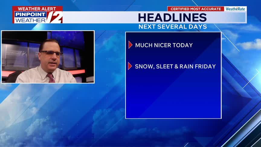 WPRI 12 Weather Now 2/19/26: Icy spots this morning; otherwise, nice ...