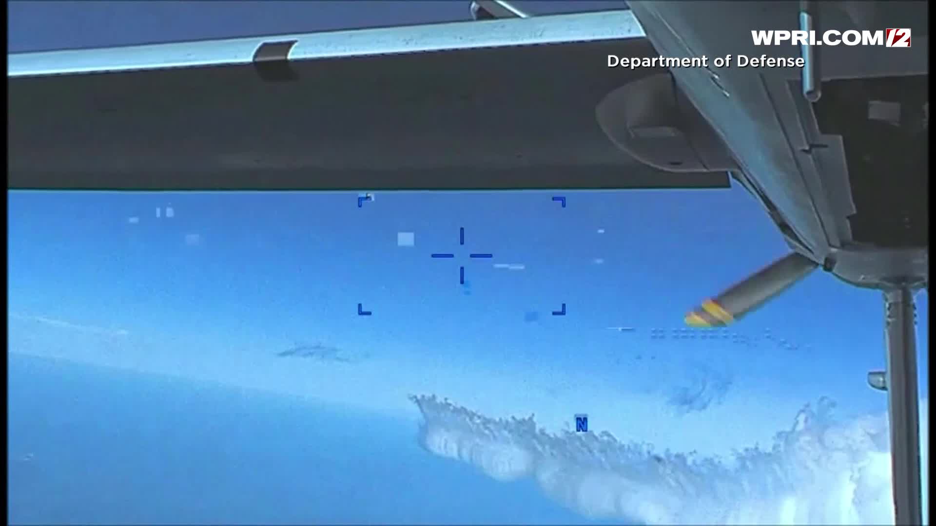 VIDEO NOW US releases video of Russian jet dumping fuel on its drone