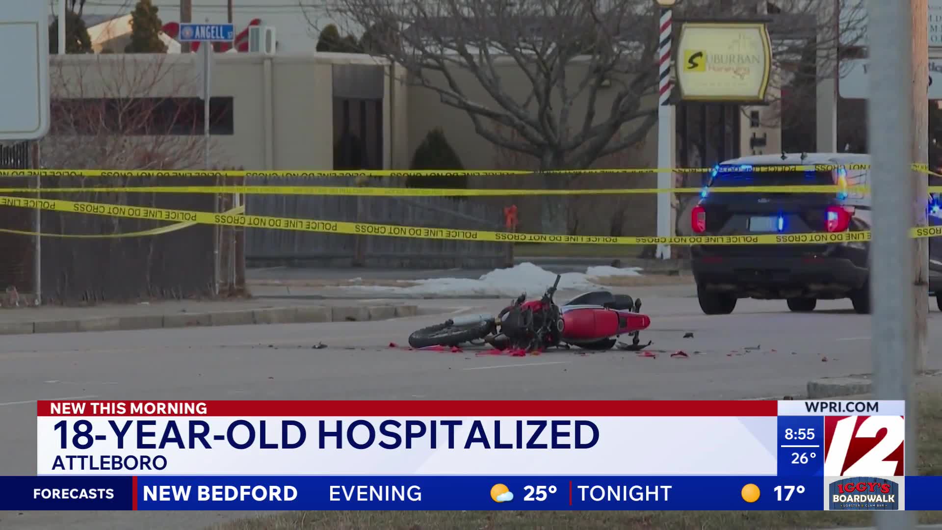 Motorcyclist seriously injured in Attleboro crash – WPRI.com