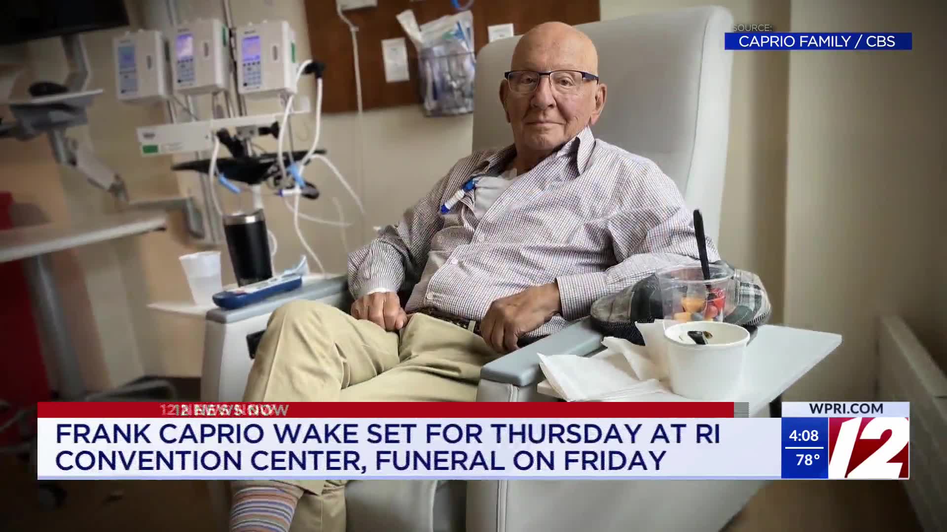 Funeral arrangements announced for Judge Frank Caprio - WPRI.com
