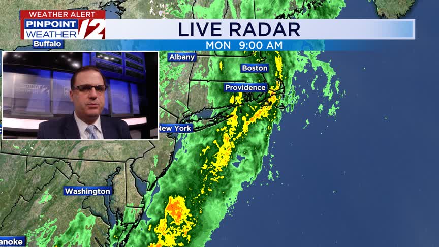 WPRI 12 Weather Now 3/17/25: Rain tapers to showers today; drier ...