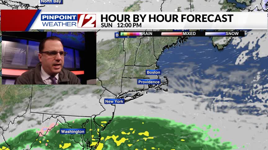 Weather Now: Dry Sunday; Showers Arrive at Night – WPRI.com