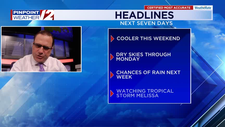 WPRI 12 Weather Now 10/25/25: Chilly and dry today – WPRI.com