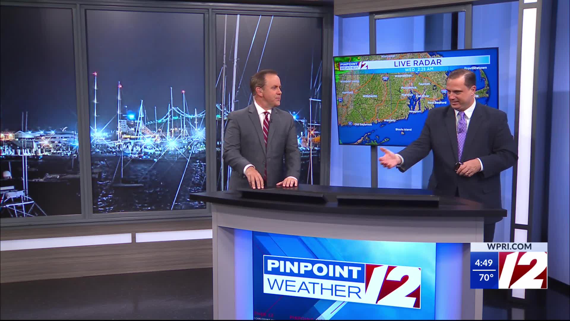 WPRI 12 Weather Forecast for 10/8/25: Rain this morning into the early ...
