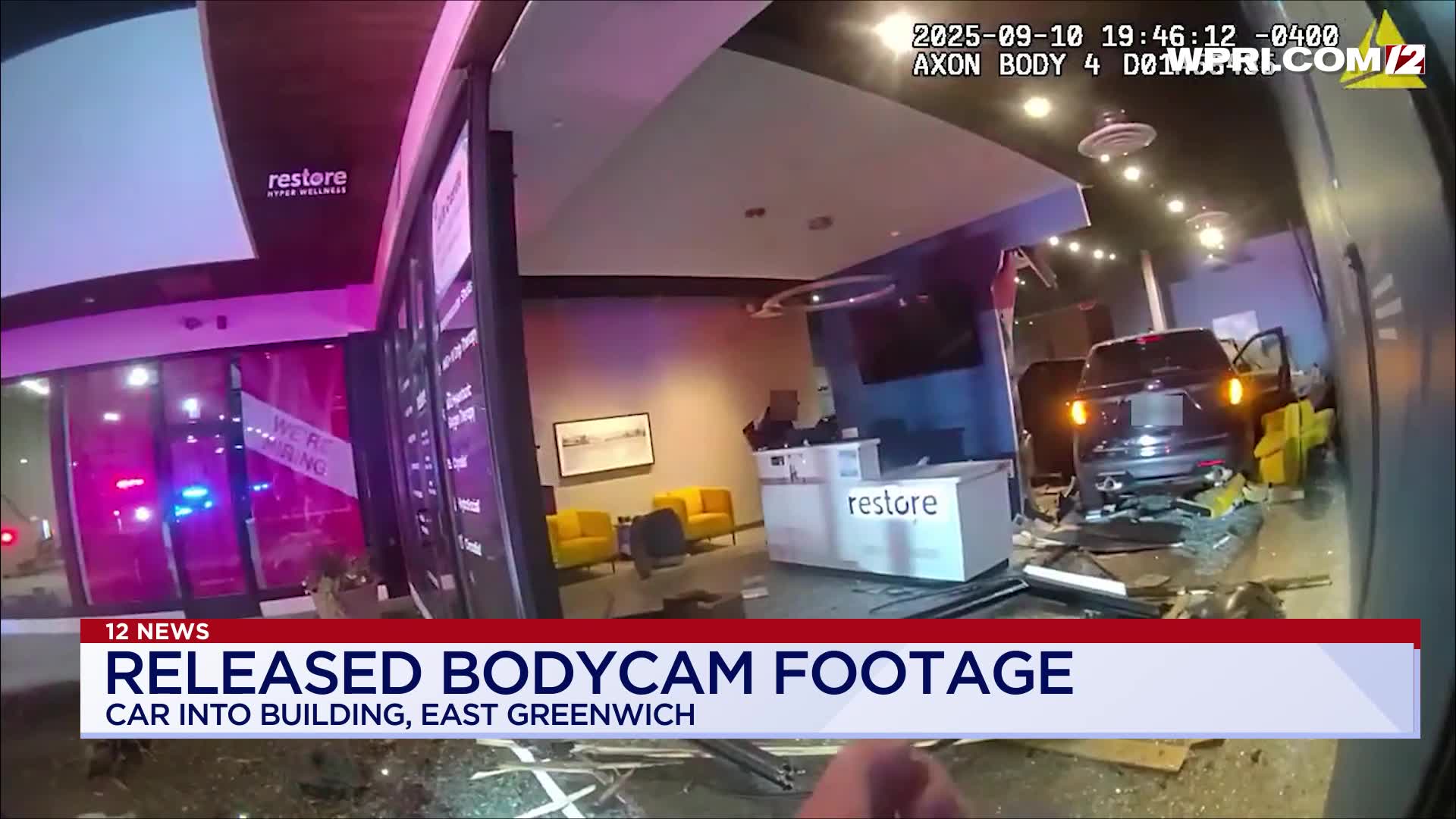 Video Now: Police release bodycam of suspect who crashed into East ...