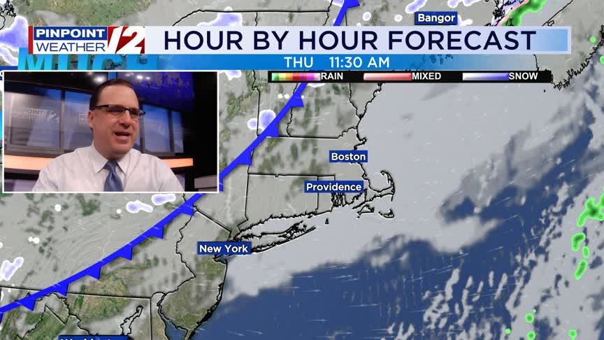 WPRI 12 Weather Now 12/4/25: Snow/Rain Shower Today; Much Colder ...