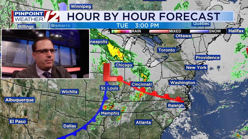 WPRI 12 Weather Now 5/20/25: Dry skies today; rain and wind storm ahead ...