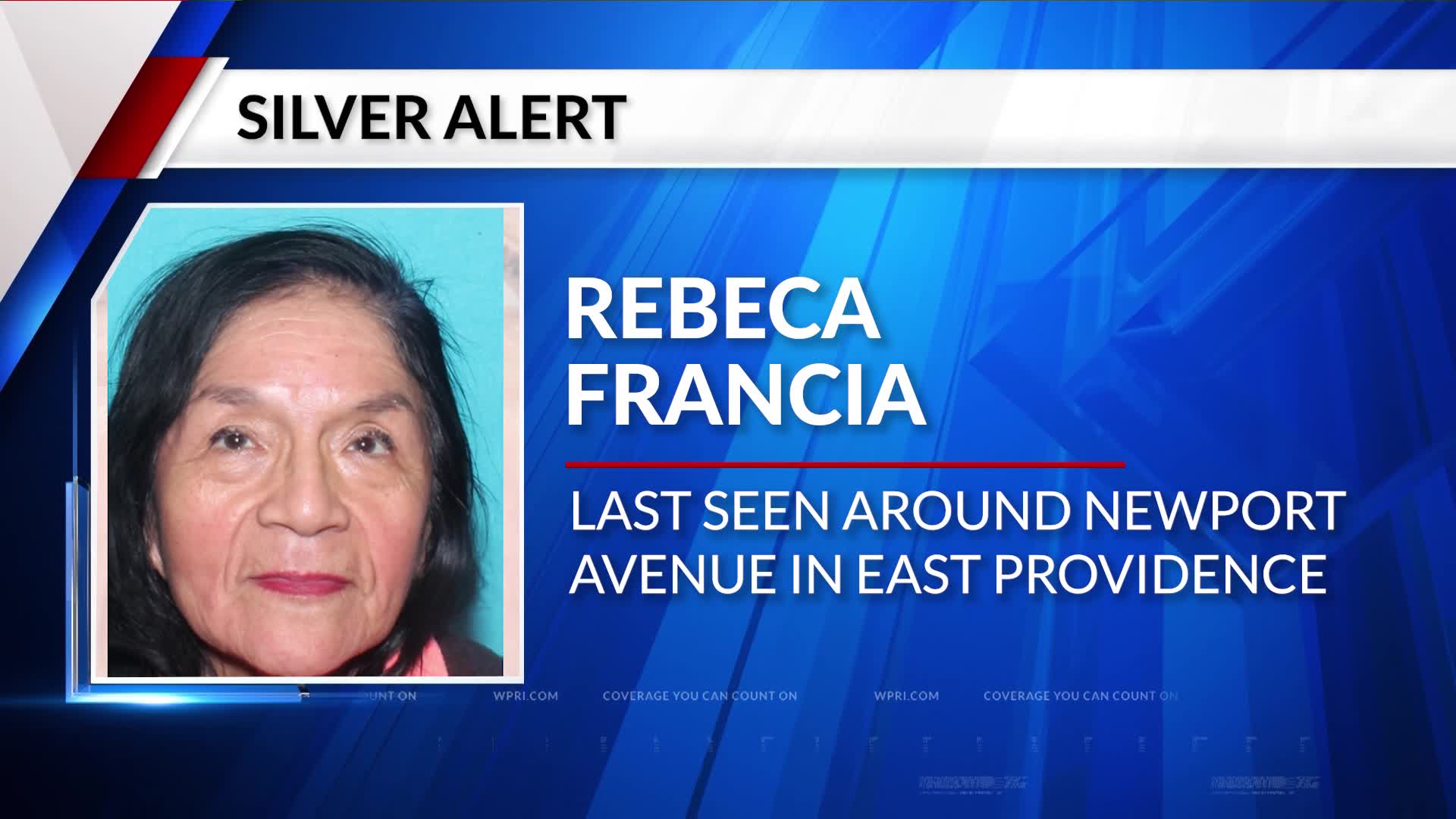 VIDEO NOW: Silver Alert Issued For 73-year-old North Providence Woman ...