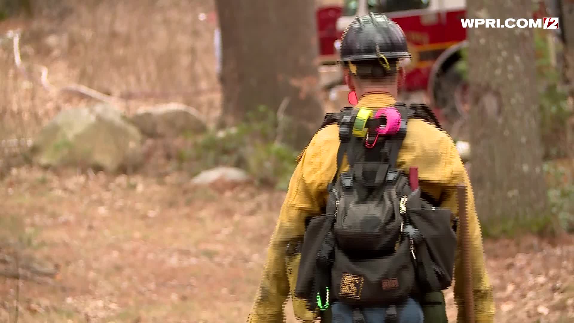 VIDEO NOW: Crews battle brush fires amid red flag warning – WPRI.com