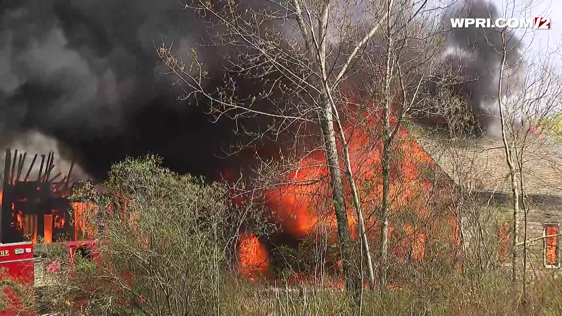 Video Now: Crews battle large house fire in Seekonk – WPRI.com