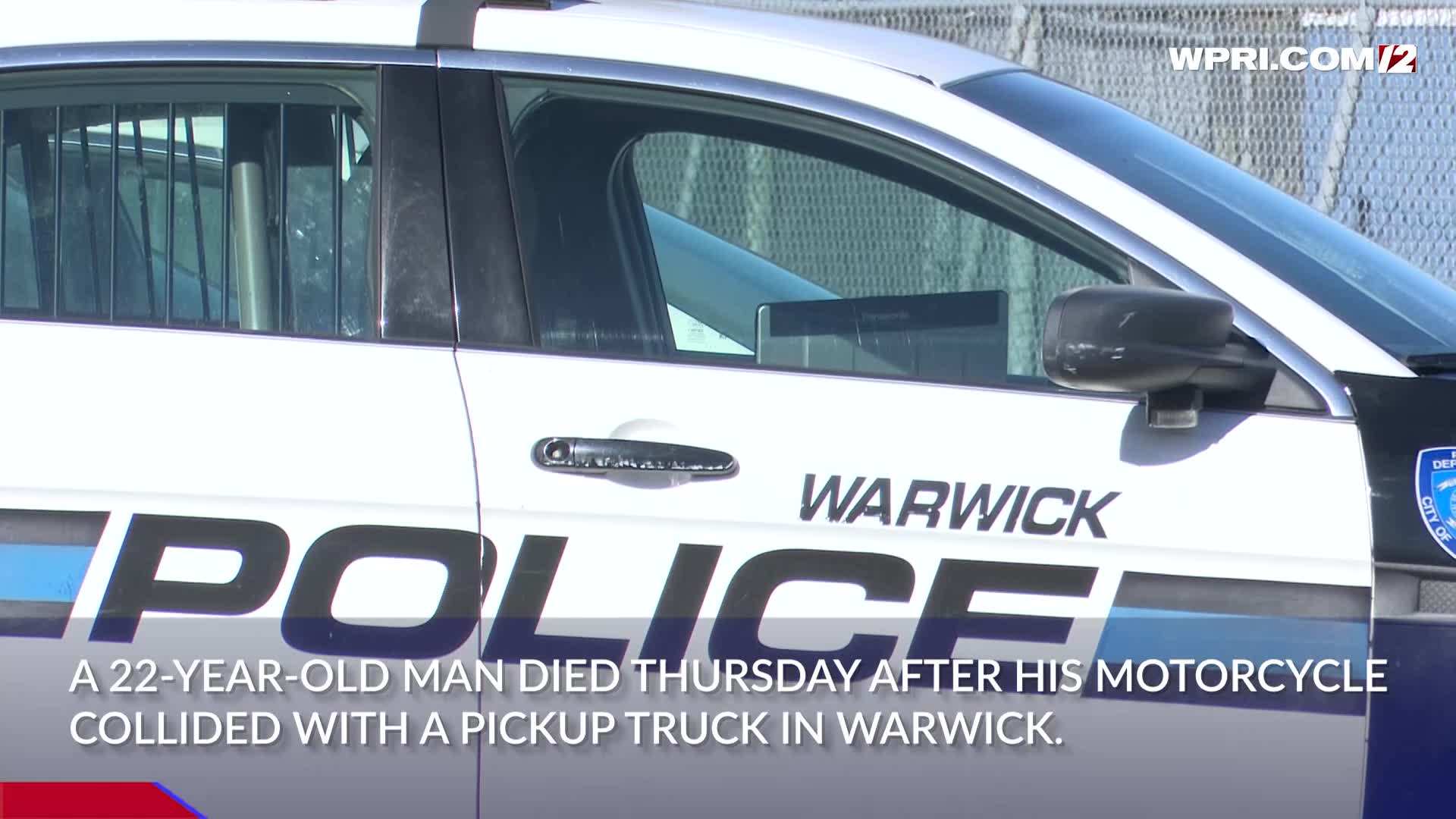 VIDEO NOW: Motorcyclist, 22, dies after Warwick crash – WPRI.com