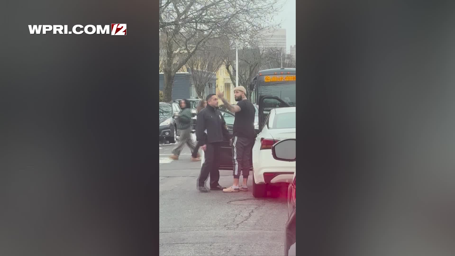 VIDEO NOW: Man arrested after allegedly threatening Providence police ...