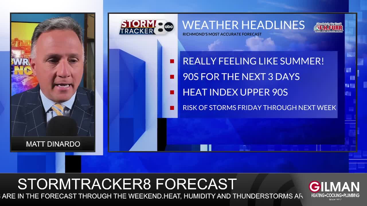 StormTracker8 Forecast – WRIC ABC 8News
