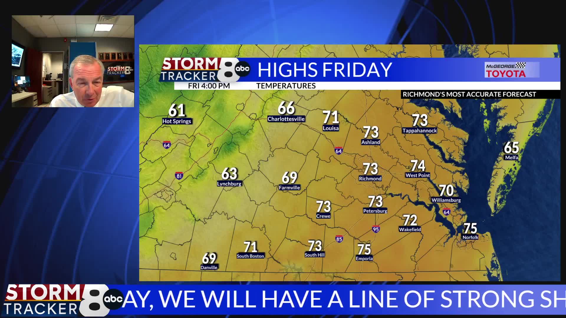 Thursday Overnight Forecast – WRIC ABC 8News