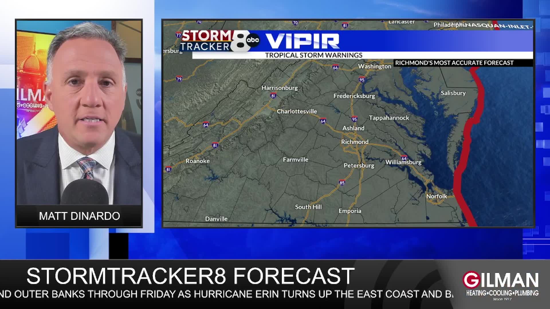 StormTracker8 Forecast – WRIC ABC 8News
