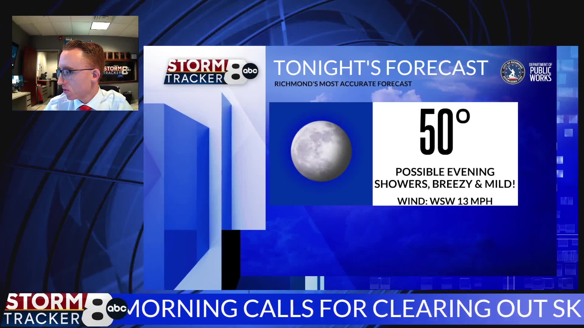 Saturday Digital Weather Update 5:40PM – WRIC ABC 8News