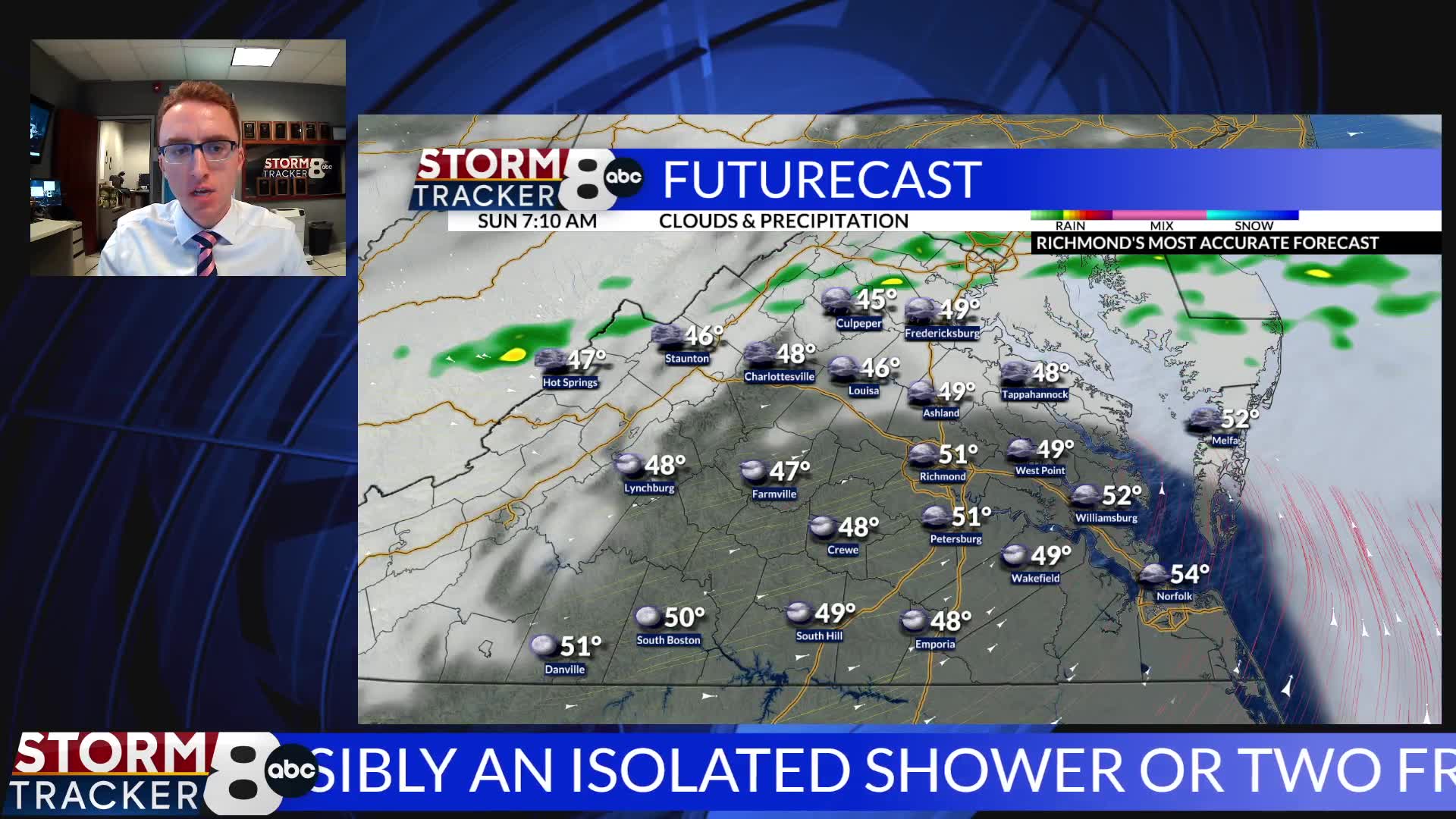 Saturday Late Afternoon Forecast Update – WRIC ABC 8News