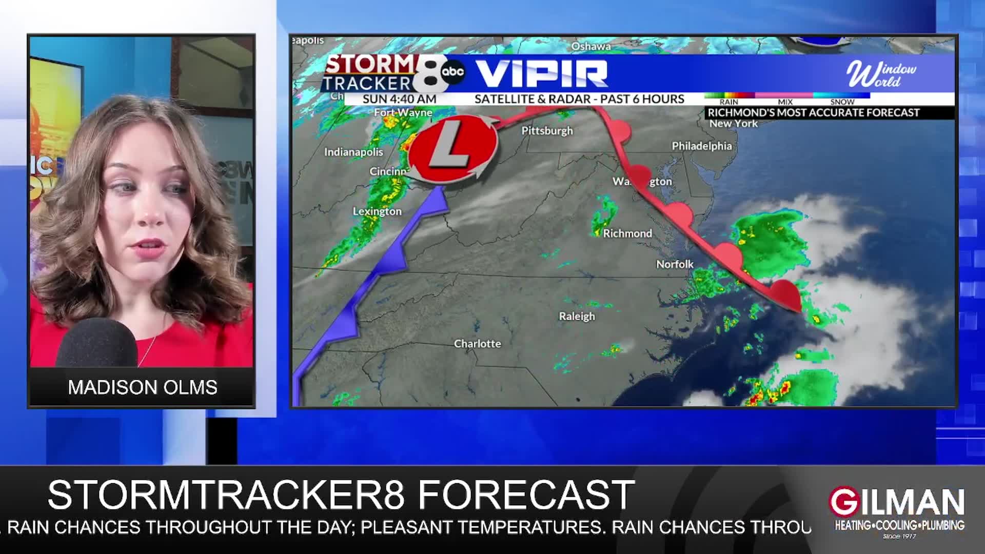 StormTracker8 Forecast: 11/9 Morning Update – WRIC ABC 8News
