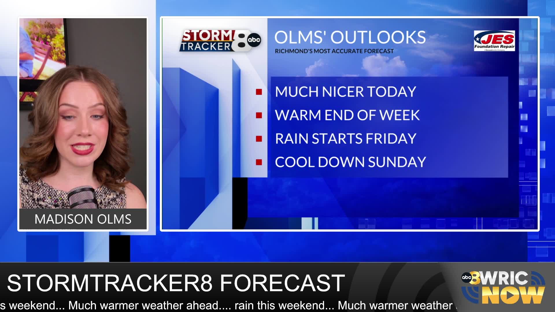StormTracker8 Forecast: 1/6 Midday Update – WRIC ABC 8News