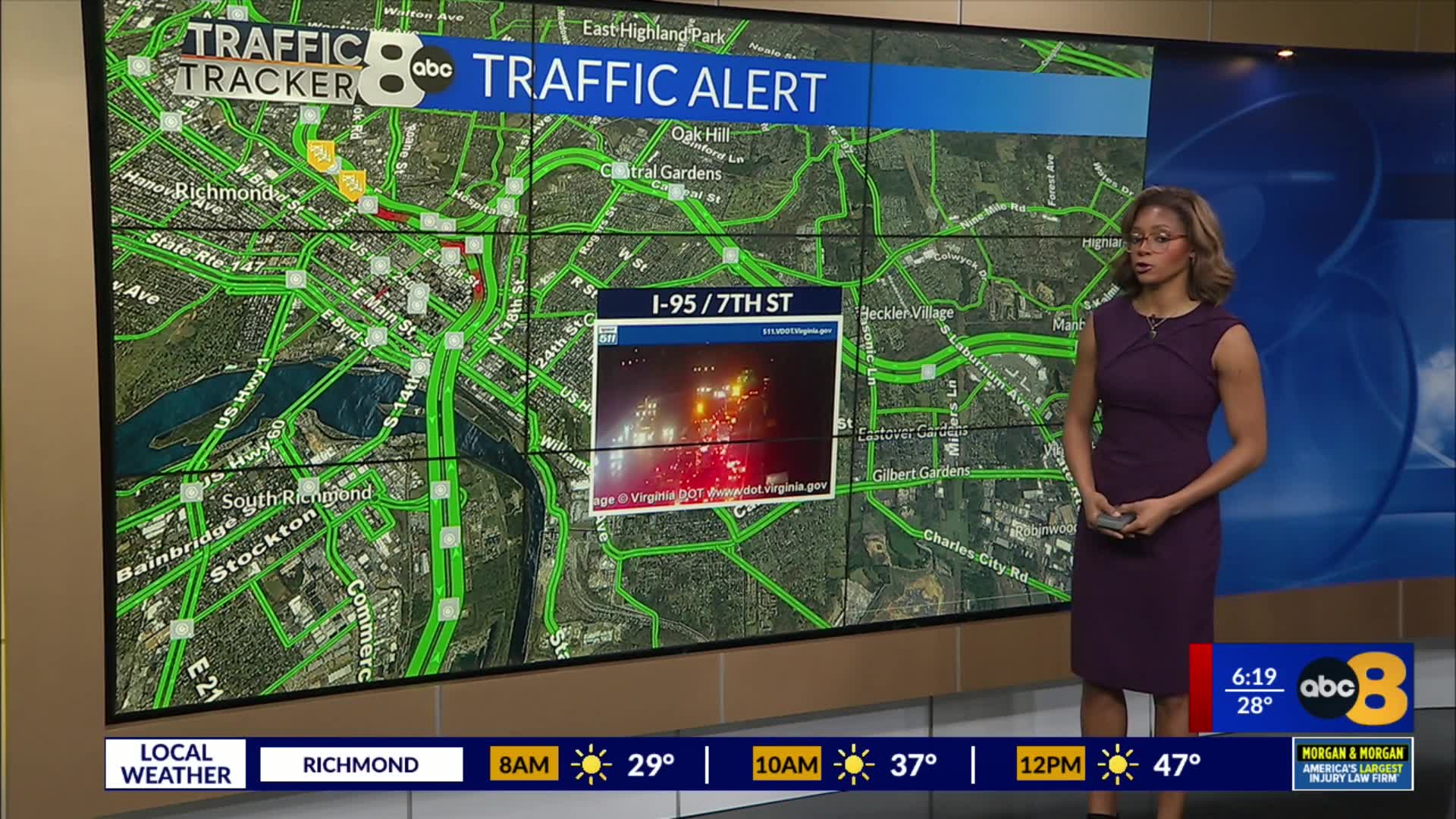 Good Morning Richmond Traffic at 6 – WRIC ABC 8News