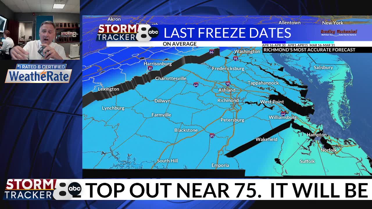 StormTracker8 Forecast – WRIC ABC 8News