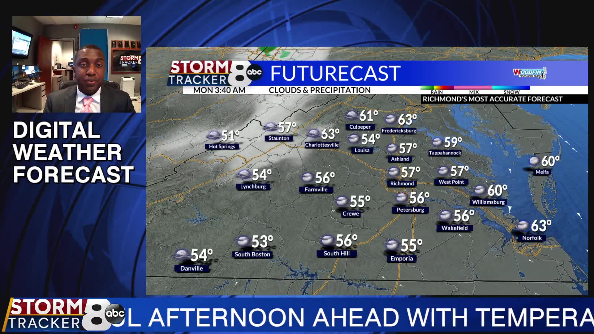 StormTracker8: Sunday Forecast – WRIC ABC 8News