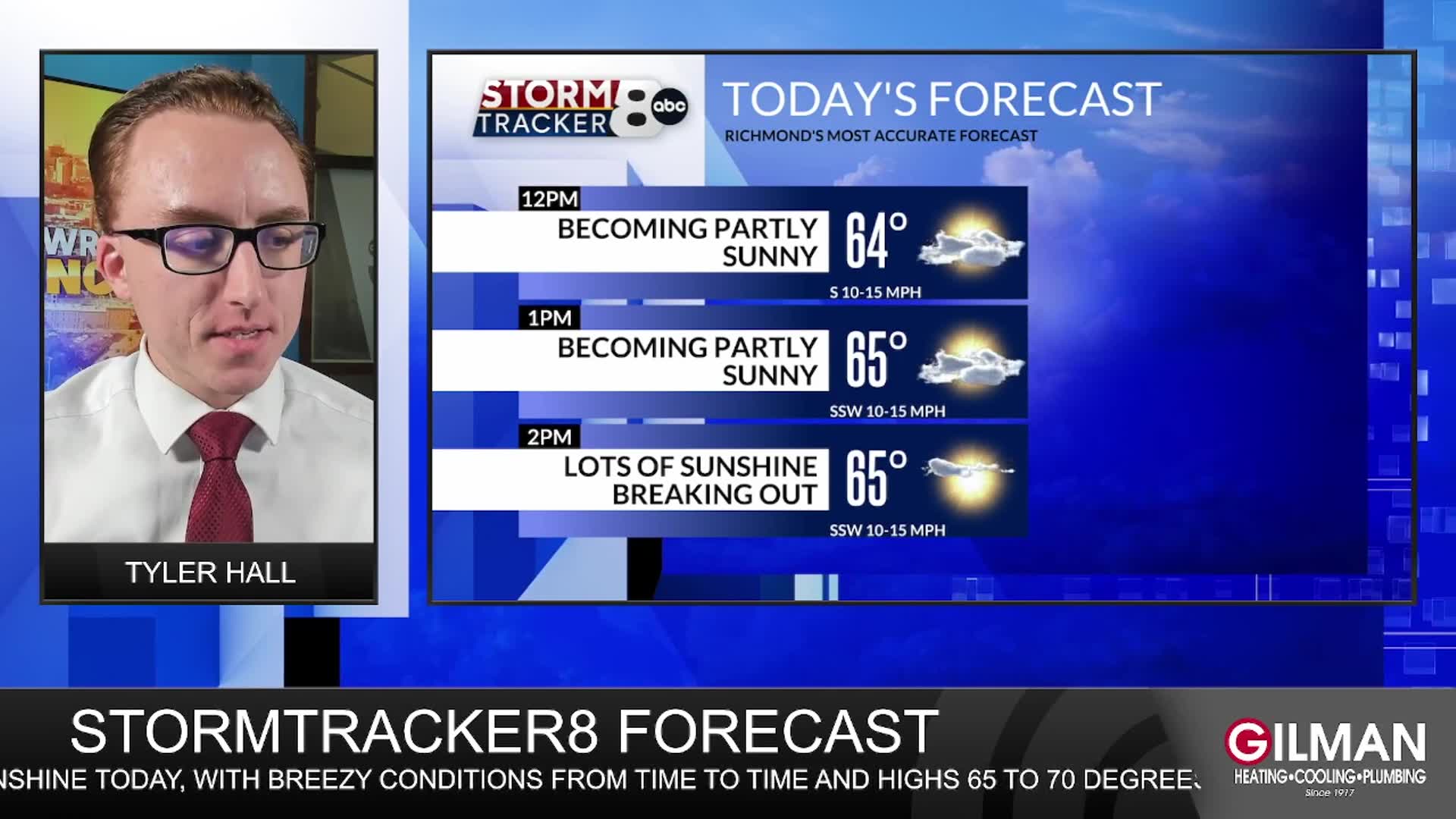 StormTracker8 Forecast: 10/30 Thursday Midday Update – WRIC ABC 8News