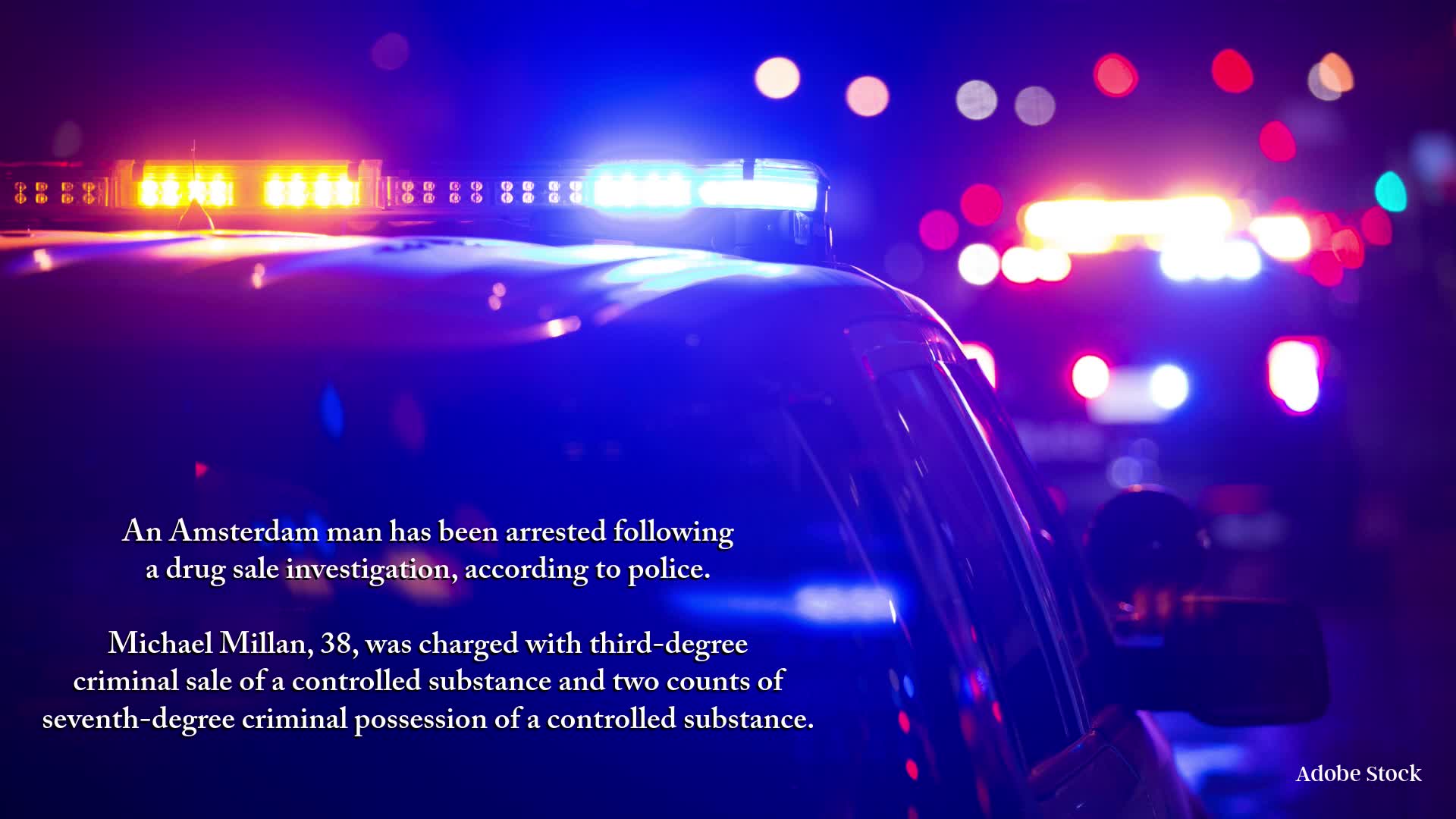 Amsterdam man arrested on drug sale charges – NEWS10 ABC