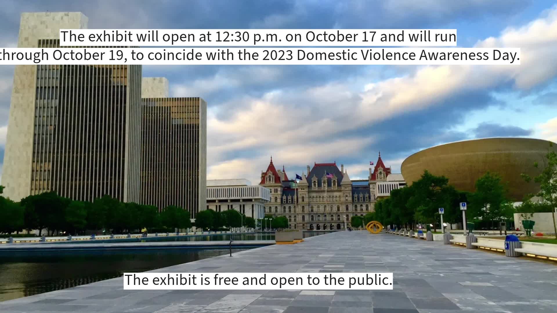 NYS Clothesline Project opening at Empire State Plaza NEWS10 ABC