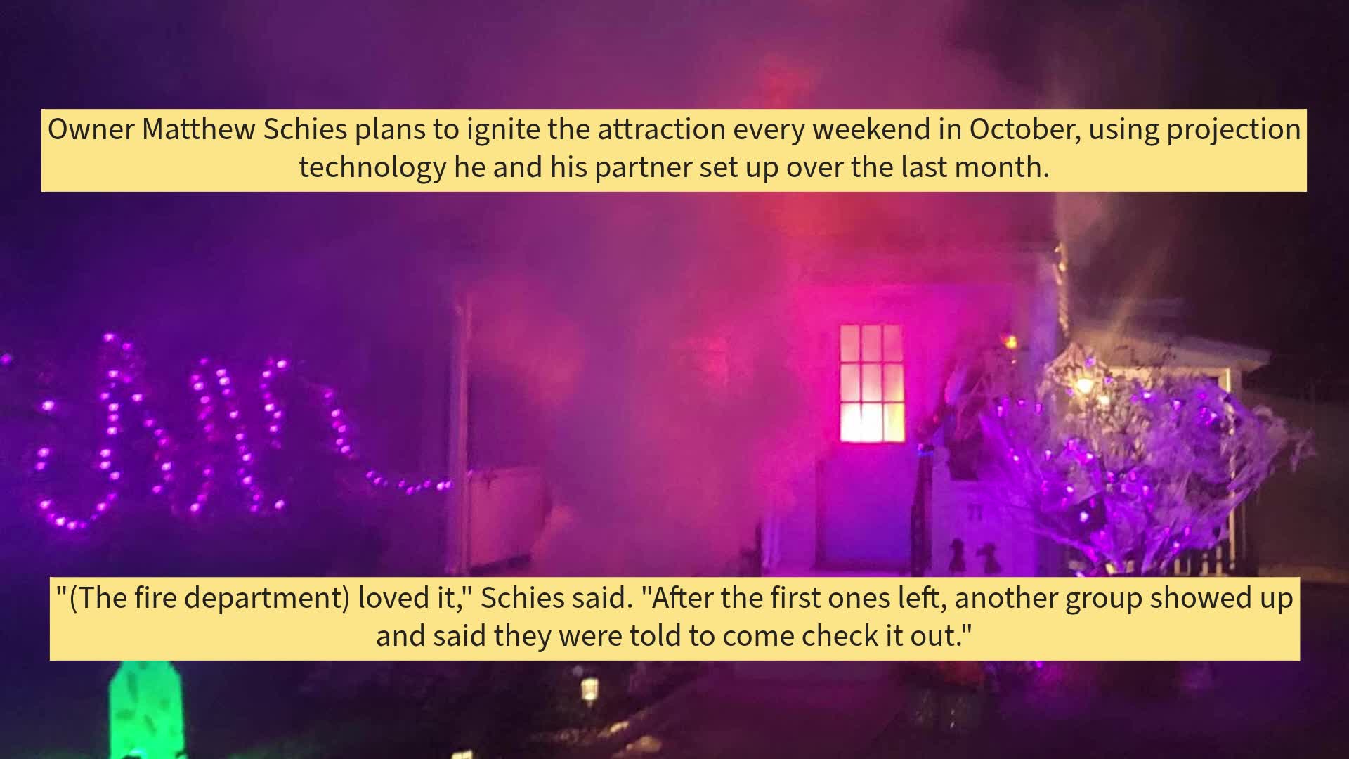 Glens Falls house lights lights aflame for Halloween NEWS10 ABC