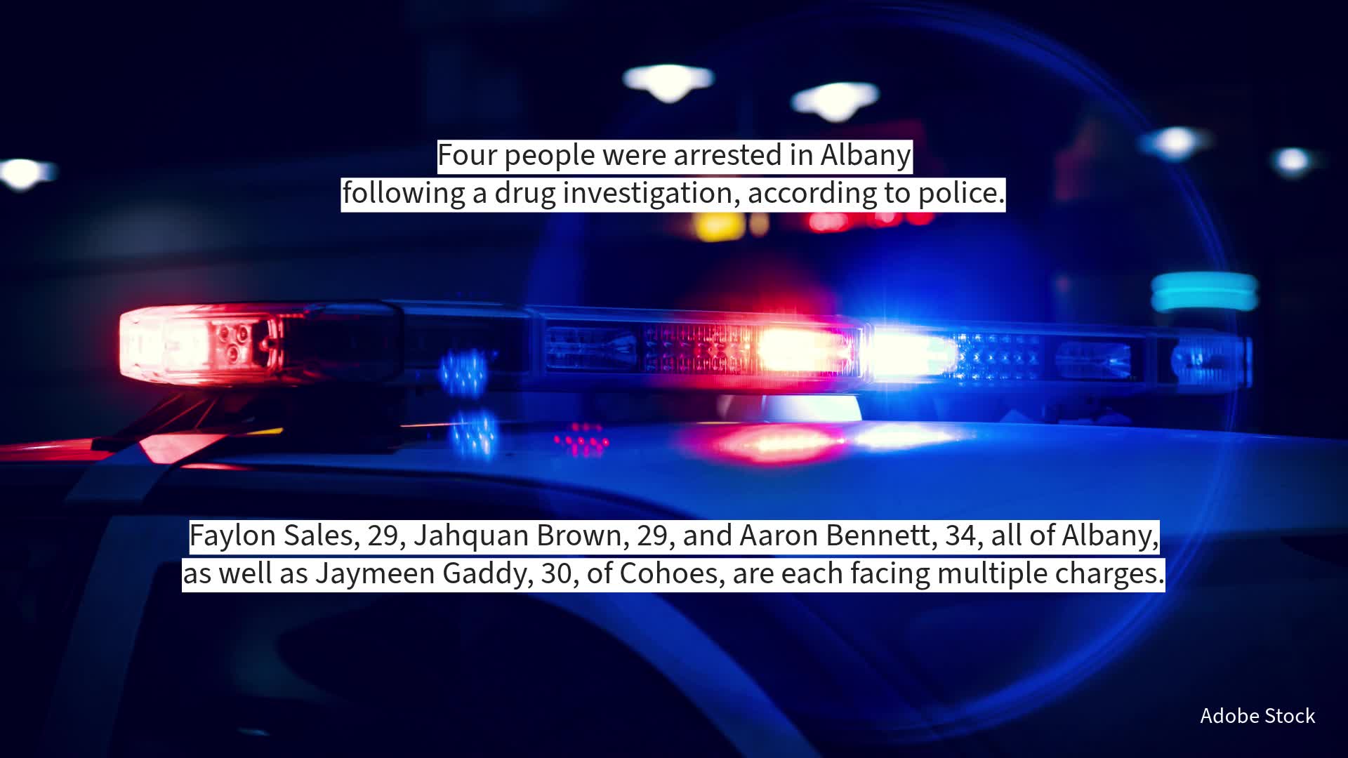 Four arrested in Albany following drug investigation – NEWS10 ABC