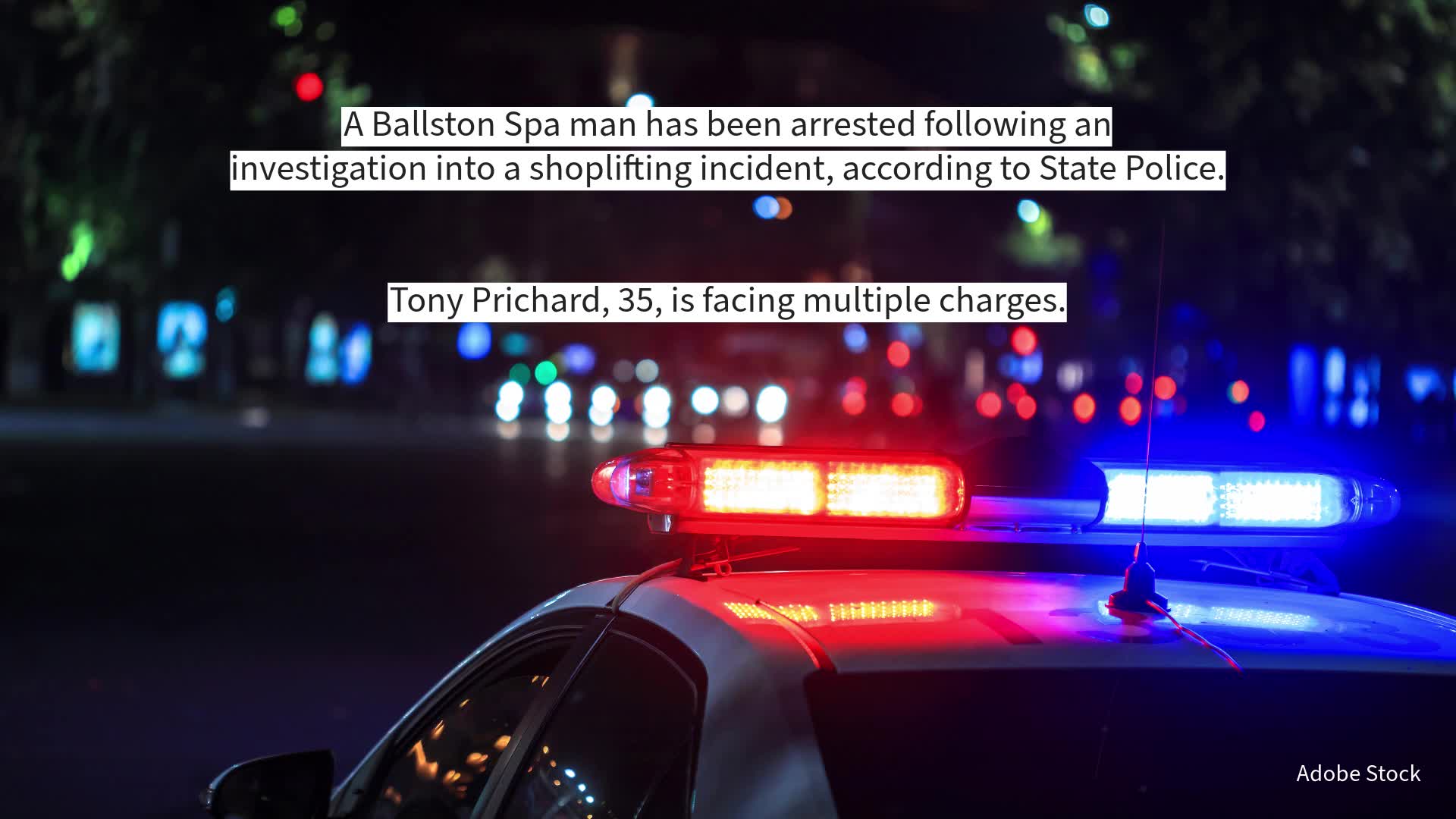 Ballston Spa man arrested following larceny investigation – NEWS10 ABC