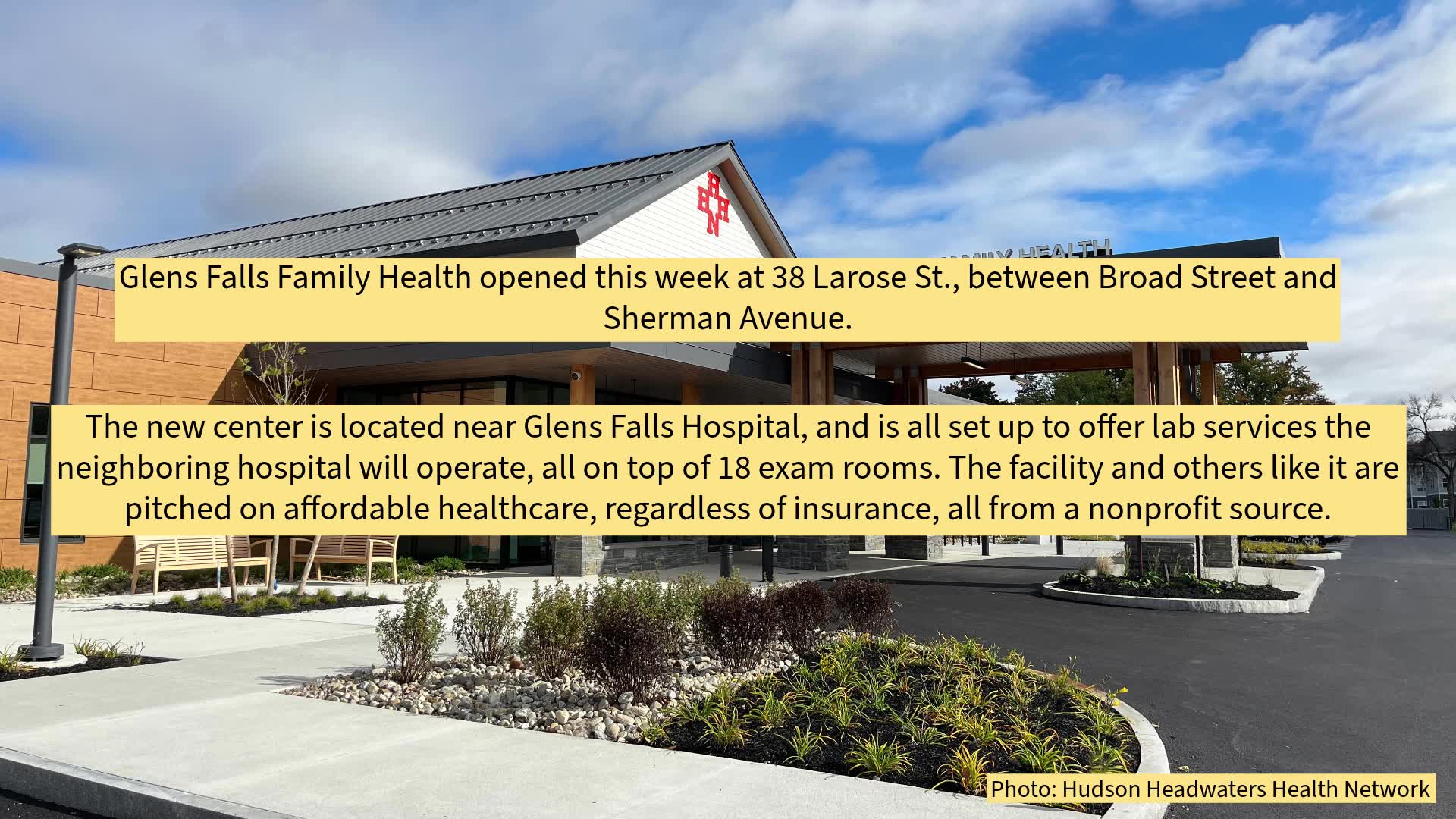 Hudson Headwaters opens new center in Glens Falls NEWS10 ABC