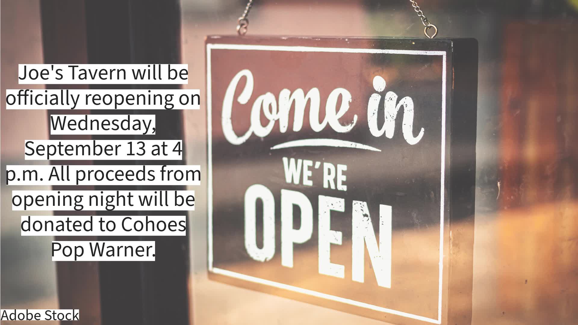 Joe’s Tavern in Cohoes set to reopen NEWS10 ABC