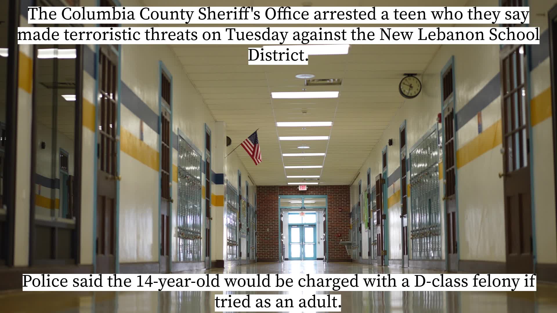 Columbia Co. teen arrested for school threat – NEWS10 ABC